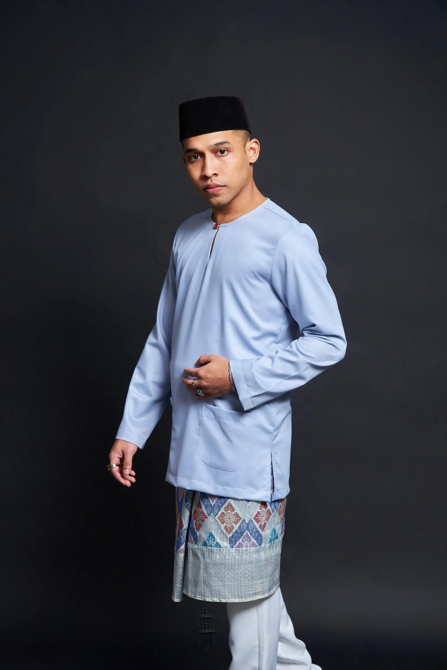 Kurta Classic (Steel Blue)