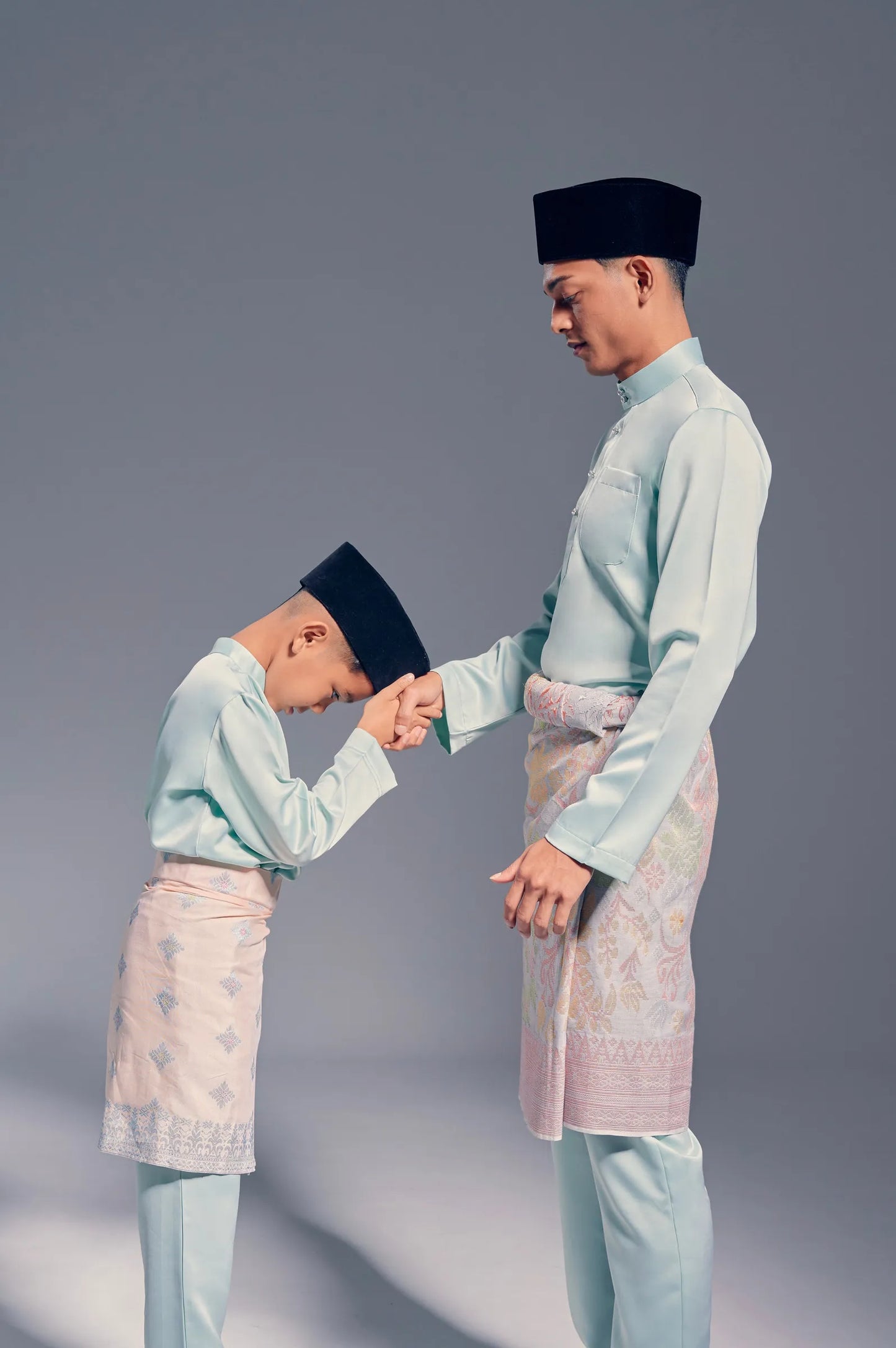 Baju Melayu Modern Fit (Mint Green)