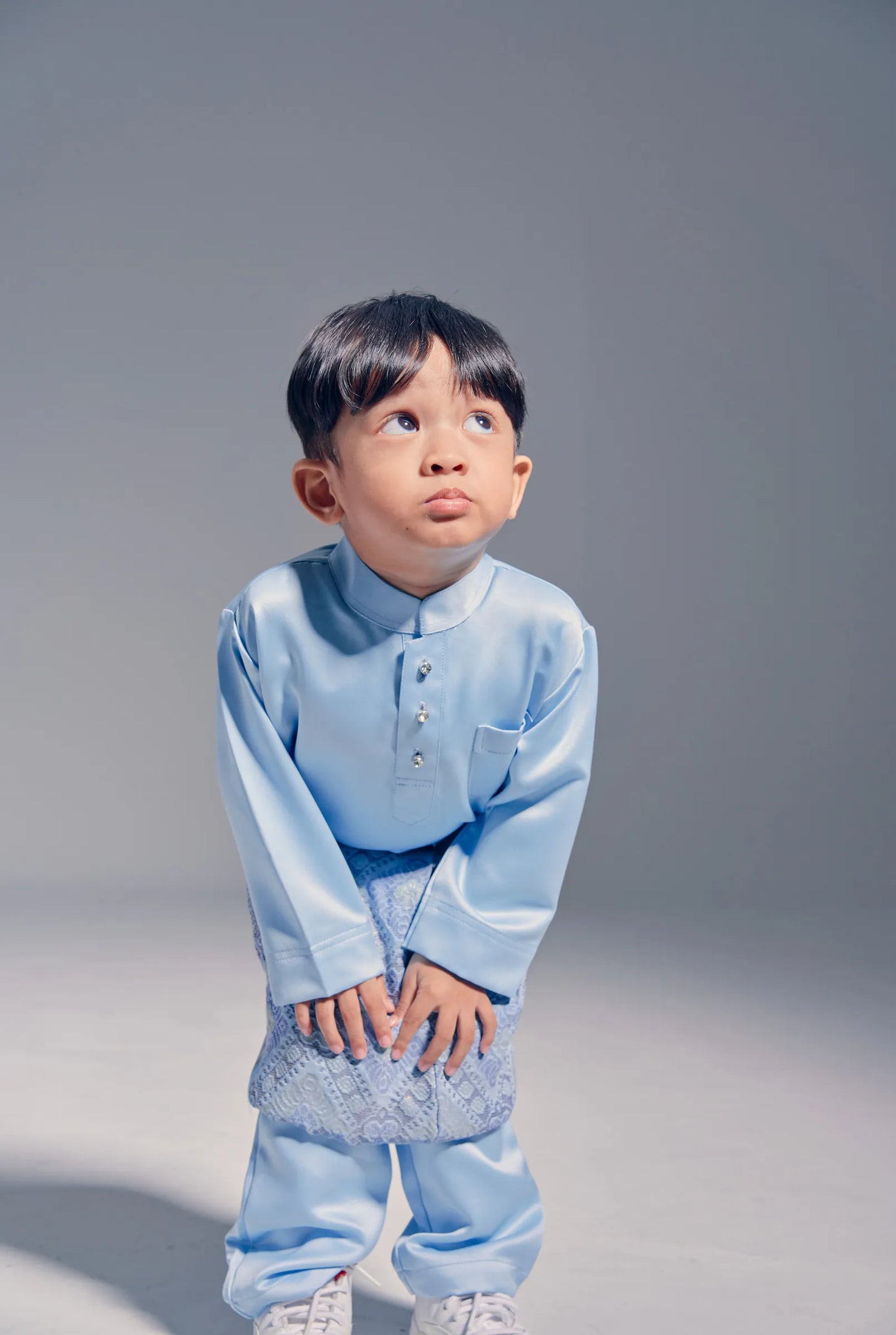 Baju Melayu Kids (Baby Blue)