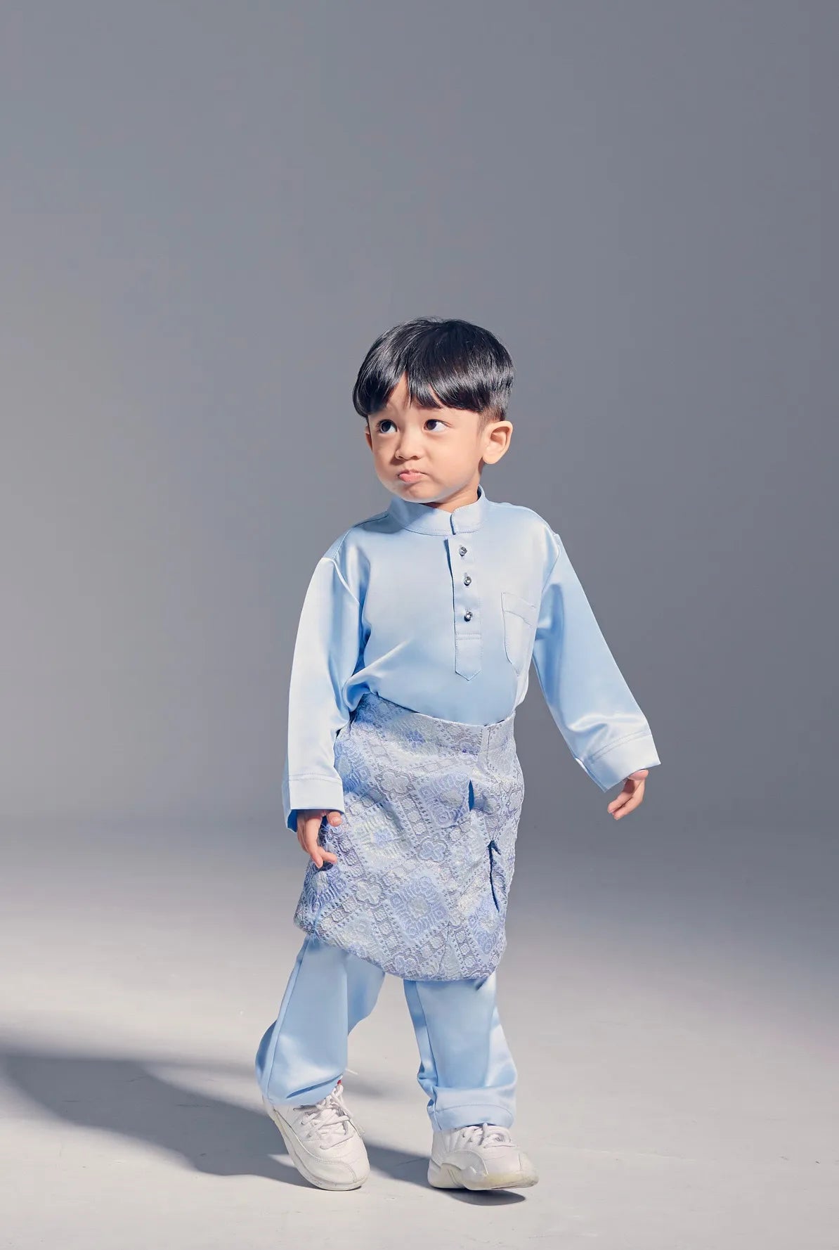 Baju Melayu Kids (Baby Blue)