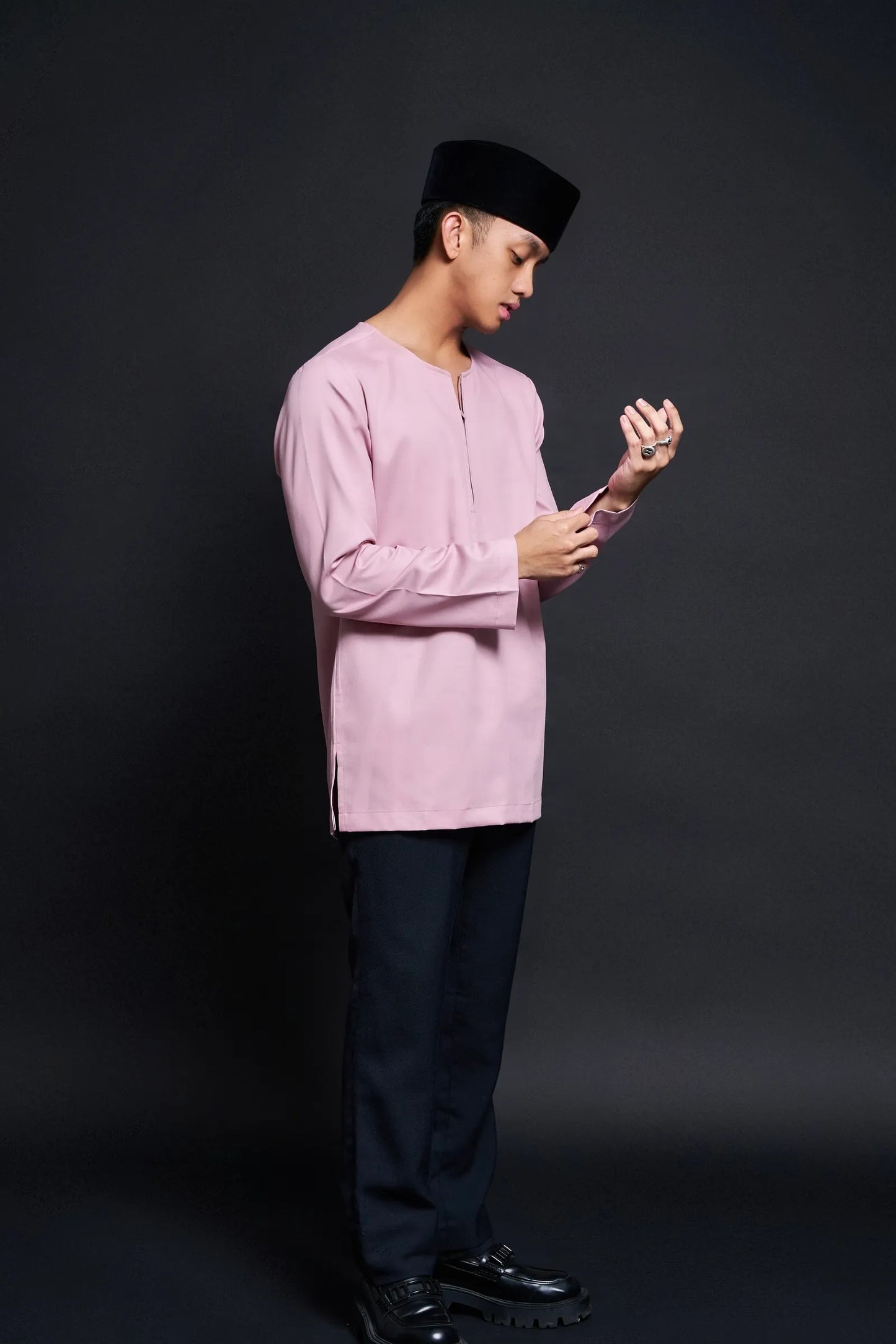 Kurta Modern (Pale Pink)