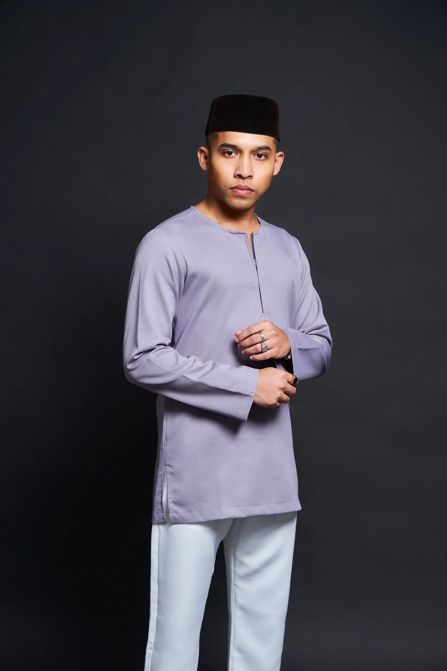 Kurta Modern (Ash Lilac)