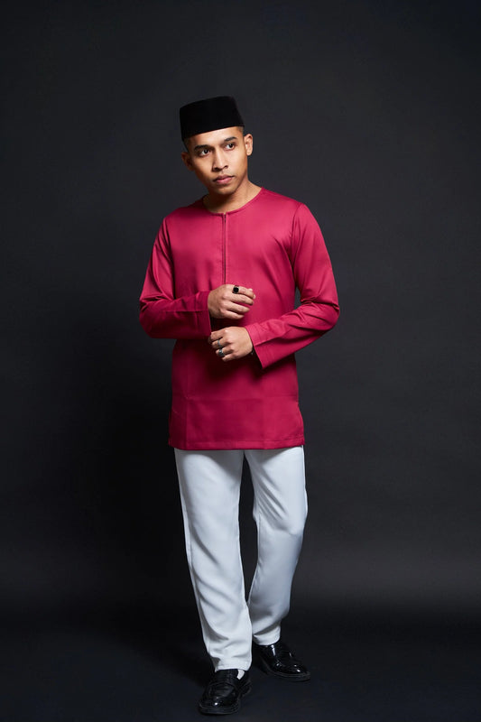 Kurta Modern (Maroon)