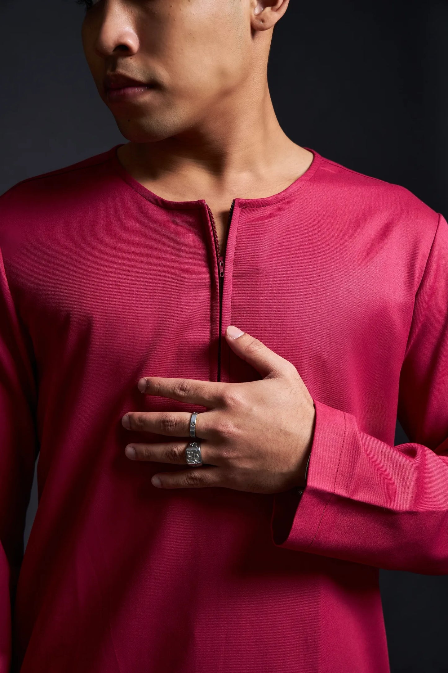 Kurta Modern (Maroon)